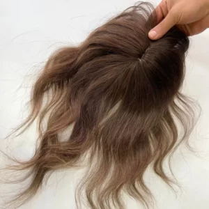 Luxury Silk Top Base Human Hair Topper